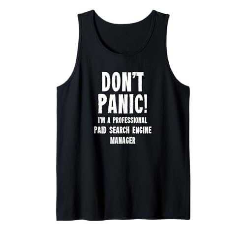 Web Development & Marketing T-Shirts & Gifts - Gestionnaire des moteurs de recherche payants Débardeur
