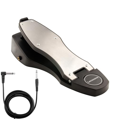 Leconova Electronic Hi-Hat Controller - Silent Linkage Hi-Hat Stand, Plug & Play, Compatible with Roland/Yamaha/Alesis E-Drums