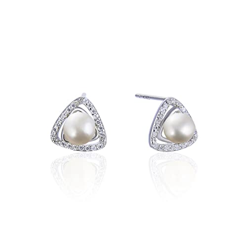 Boucle d'oreille argent 925 l'éclat discret d'un clou triangle