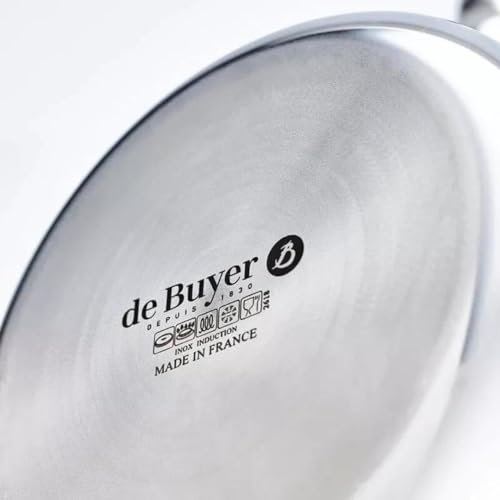Cazo de 16 cm con tapa De Buyer Affinity para cocina de inducción 6