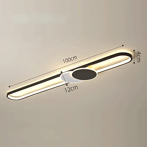 Aplique de pared LED de 47W y tira larga de 39.4" para decoración moderna de dormitorios 5