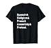 Speech Religion Press Assembly Protest First Amendment T-Shirt