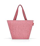 reisenthel Shopper  Geräumige Shopping Bag und edle Handtasche in einem  Aus wasserabweisendem Material, Farbe:Twist Berry