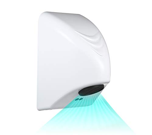 Image of Bath Guru Automatic ABS Plastic Small Hand Dryer (800 W, White)