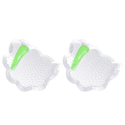 Holdes Protector de Dedos para Sandalias de Dedo - Protectores de Dedos para Chanclas de Tira | Separadores Lavables Autoadhesivos Transparentes Antideslizantes Unisex para Viajes y Actividades al