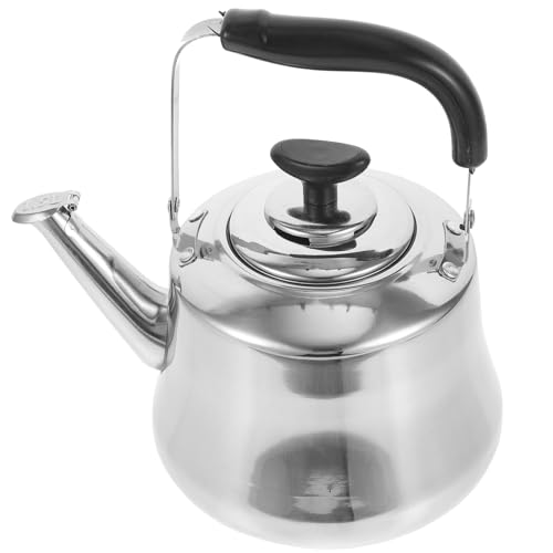 BESTYASH 1Pieza Hervidor de Inoxidable Silbato y Práctico Uso de Manejar y Hervir
