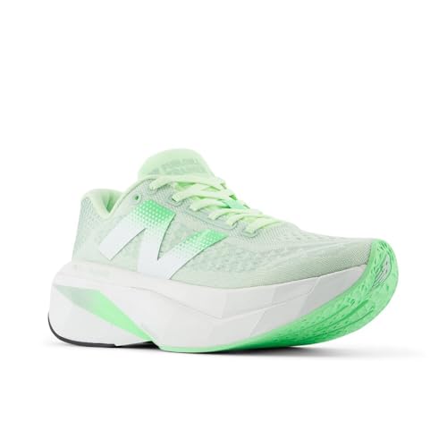 New Balance New Balance Women's FuelCell SuperComp Trainer V3 Running Shoe, Melon Water/Clay Ash/White, 8 M