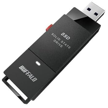 BUFFALO 1TB ポータブルSSD SSD-PHP1.0U3-BA SSD-PHP1.0U3-BA : 外付けSSD | バッファロー