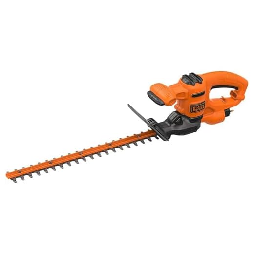 BLACK+DECKER 45cm Corded Hedge Trimmer