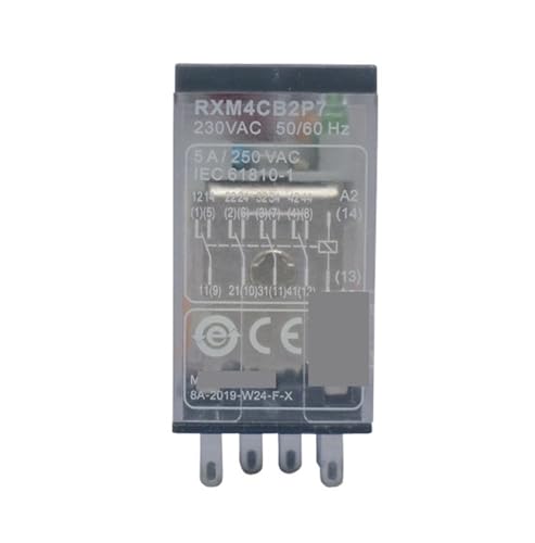 Relais RXM4CB2P7 AC230V idéal pour remplacer un relais de commande défectueux