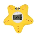 Nevalerra Kinder Badewannen-Thermometer | Sicheres Präzises Schwimmspielzeug - Kinder Badewannen-Monitor und Wassertemperaturmesser | Für Mütter Frischgebackene Eltern Mädchen Zuhause Bad Dusche
