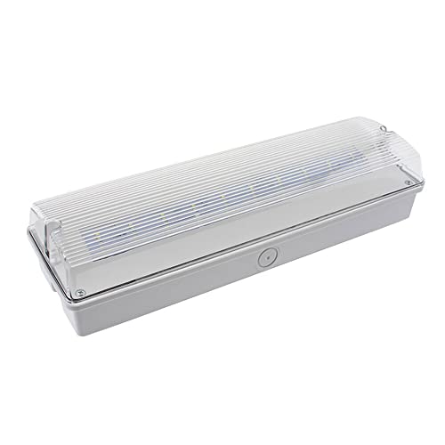 Luz De Emergencia Led Golux Auto-Test, Estanca Ip65, Permanente/No Permanente, Blanco Frío