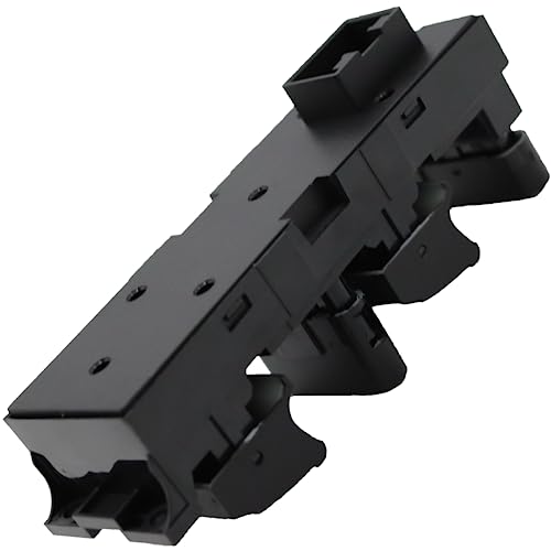 MCamooer Fensterheberschalter für Golf 4 Leon 1 Toledo 1J4 959 857D Fensterheber Schalter kompatibel mit Jetta Bora Passat B5 1J4959857D Vorne Links (10 Pins)