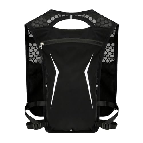 Mochila de hidratación que ejecuta mochila de agua para senderismo con chaleco de hidratación que corre chaleco para bolsa de almacenamiento ligero, portabotellas impermeable para senderismo, ciclismo