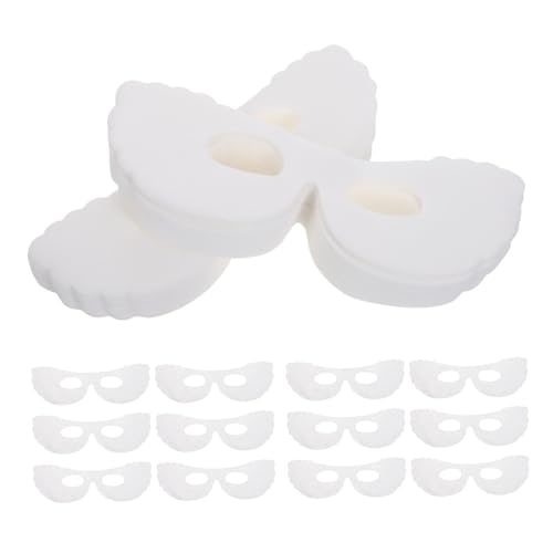 VICASKY 200pcs Cotton Eye Mask Sheets Face Pads for Moisture Retention Hydration Sleep Mask for Diy Treatments