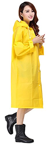 Sister Amy Women's Lightweight Hooded Raincoat Outdoor Cover Long Rainwear3