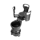 Schöner verstellbarer Dual-Getränkehalter, Autohalterung, Multifunktions-Auto-Getränkehalter-Expander-Adapter mit Handy-Halterungsfunktion