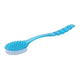 Extended handle design help you to massage and rubbing back more easily. It is very convenient to cleaning body.