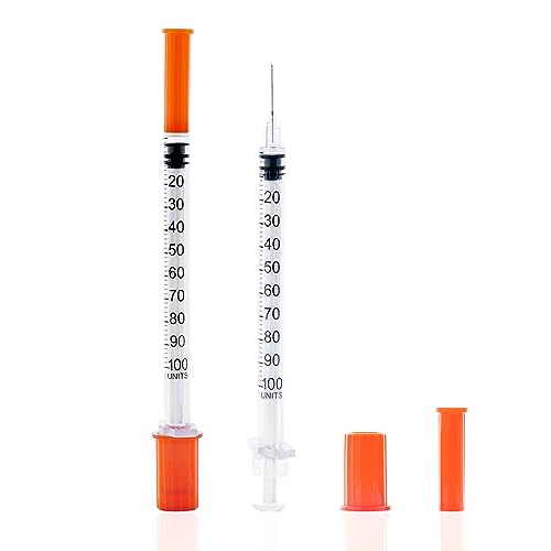 1ml Syringe with Needle, Individually Sterile Packaged (1ml-29G-13mm-20pcs)