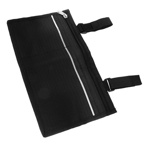 FONDOTIN 多機能車いす収納バッグ 耐久ポリエステル製 大容量サイドポーチ 取り付け簡単 高齢者向け日常使用利便性 車椅子アームレスト対応