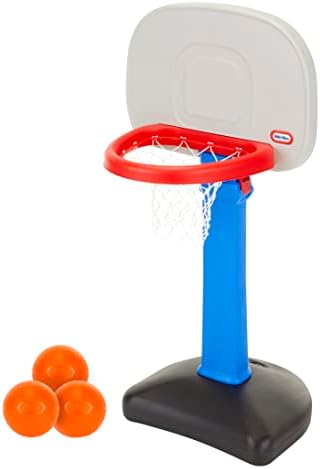 Little Tikes Easy Score Basketball Set, Blue, 3 Balls - , 23.75 X 22 X 61 Inches
