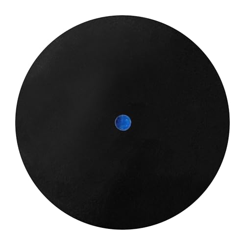 BallX® Squash Bälle Blauer Punkt XS2000 [3ER Set] - Squashbälle extra Schnell für Anfänger - Ball mit Wettkampfgröße - Langlebige Squashspiel Bälle mit Baumwollsäckchen - Squashball Set - Squash Ball