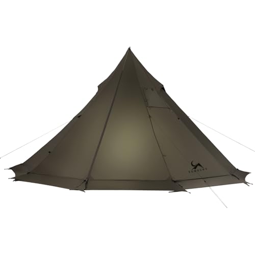 MC TOMOUNT 3.6lb Ultralight Hot Tent with Stove Jack...
