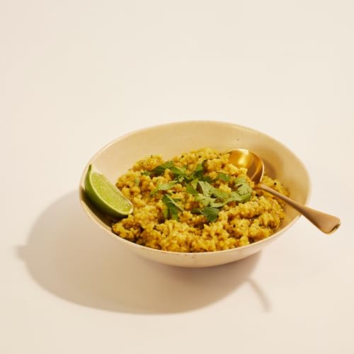 Divya's Warming Kitchari, Rich & Peppery, One-Pot Ayurvedic Meal with Grains, Lentils, & Spices, Healthy & Nourishing Plant-Based Meal, Vegan, Non-GMO, Gluten Free, Organic, Family Size - 4 Meals