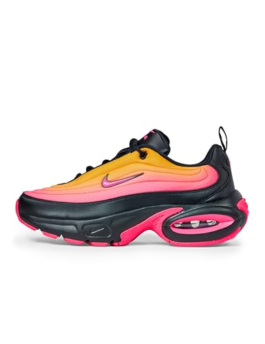 Nike Chaussures Air Max Portal pour femme, Noir/rose hyper rose/cadran solaire, 37.5 EU