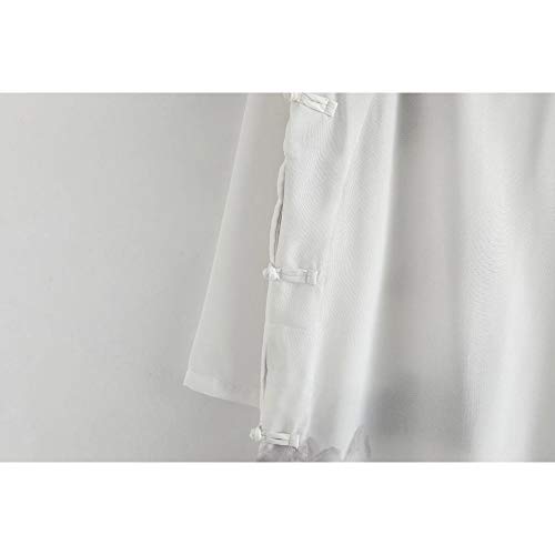 ZooBoo Tai Chi Uniform Robe - Chinese Traditional Martial Arts Wing Chun Kung Fu Training Cloths Apparel Clothing for Men4