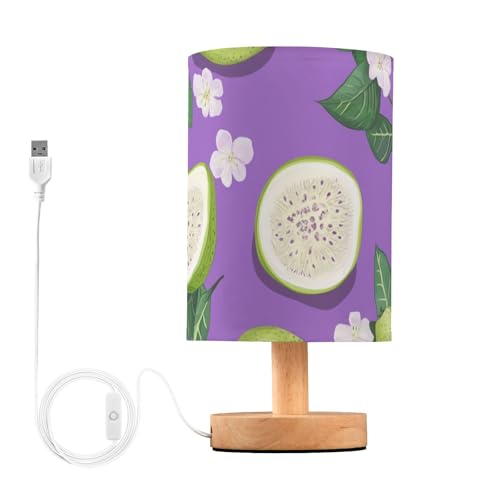 Lámpara de Mesa de Noche FRODOTGV con Puerto USB miniatura 2