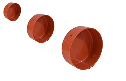 Preisvergleich Produktbild SP Drainagerohr DN50-DN100 Endkappe Verschlussstopfen Blinddeckel Drainageschlauch (DN100)