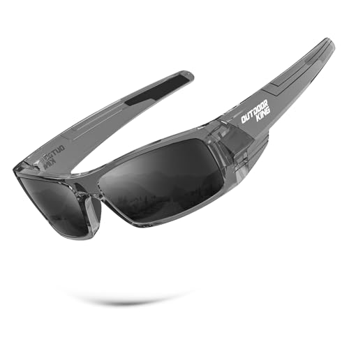 Image of Polarized Sport Sunglasses-for-Men Sun-Glasses: Mens Wrap Sunglasses for Fishing Cycling Running UV400 Protection