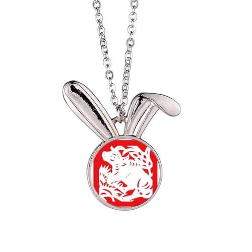 Collier lapin zodiaque chinois : un bijou en argent pour sublimer votre style quotidien
