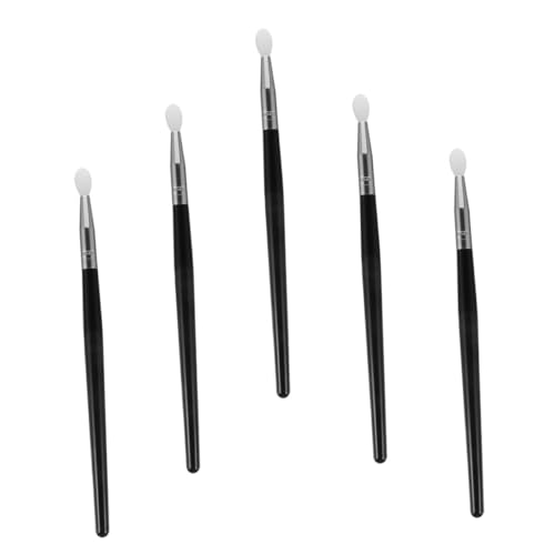 HAPINARY 5pcs Cute Makeup Brushes Set Silicone Lip Mask Brush Eye Makeup Blending for for Travel Professional Use