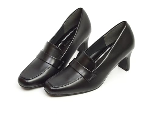 [Enrico Valentino] pvX fB[X rWlXV[Y 6.5cmq[ XNGAgD xg nCq[ NbV Ch L 3E EEE r gUP 87146 Black 22.5cm