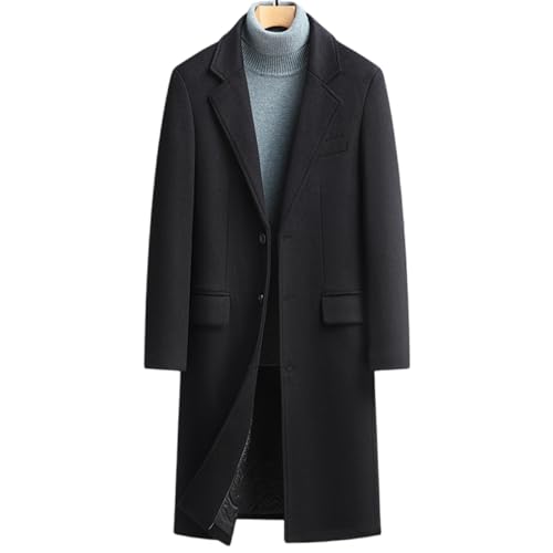 ロング カシミヤ メンズチェスターコート | 通販・人気