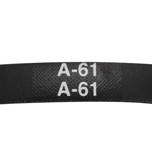 Image of uxcell 3pcs A61 or 4L630 Classic Wrapped Rubber V-Belt, 61 inch(1550mm) Inside Circumference, A Profile V Belt