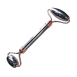 テラヘルツ鉱石 美顔ローラー 天然石ローラー マッサージ用フェイスケア 美容ケアツール 全身 美肌 顔痩 血行促進 しわ防止 むくみ 軽減マッサージツール 男女兼用 母の日 誕生日 ギフト