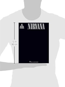 【YOURNUS】Nirvana Lettering Half Sleeve Nirvana / In Utero Long Sleeve Tee (Navy Blue) | Music,N