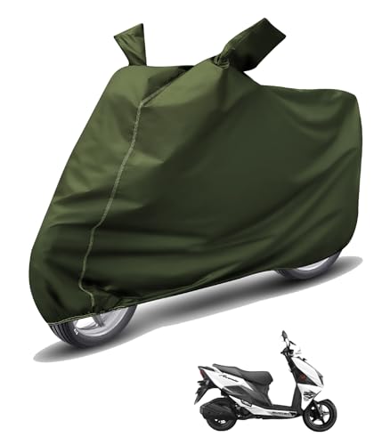 Image of Auto Hub Waterproof Scooty Cover Compatible with Suzuki Avenis Dustproof, UV Protection Two Wheeler Scooty Avenis Cover - Green