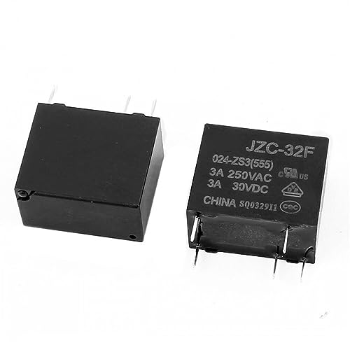 Relais de puissance JZC-32F-012-ZS3 5PIN 3A pour circuits imprimés, lot de 20 pièces