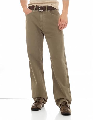 Image of Flying Machine Men's Mid Rise Cobain Loose Fit Jeans