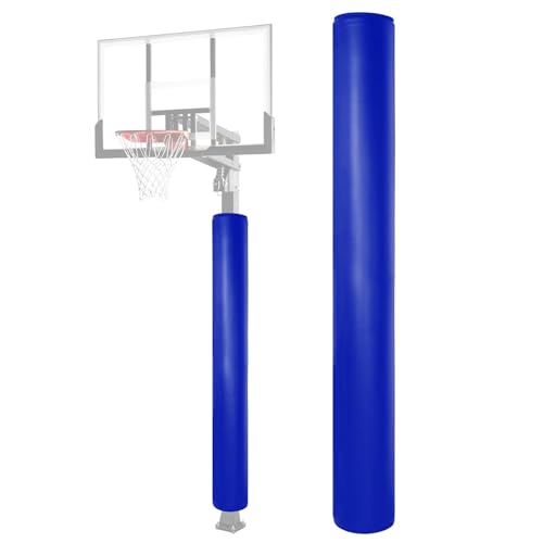 Imbottitura rotonda per pali da palestra e garage, protezione avvolgente per canestro idraulico e canestro da basket