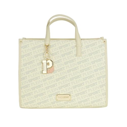 Shopper Plein Sport 2110092 grand sac à main blanc pour tout ranger