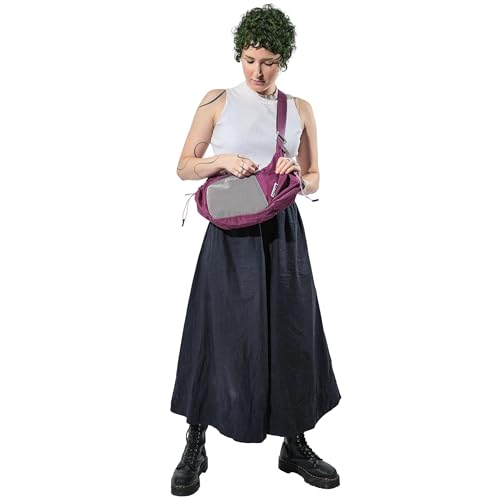 Image of Baboon to the Moon Crescent Crossbody Travel Sling Bag
