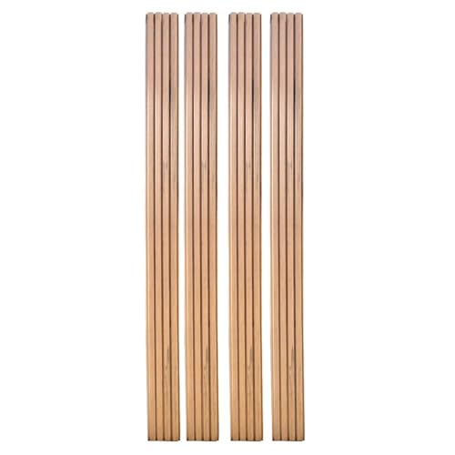 Catálogo para Comprar On-line Deco Pvc , listamos los 10 mejores. 45 DECO PVC Lambrín MAX WPC Exterior 21.9x 2.6cm x 2.8m Panel Decorativo para Pared, Muros, Fachadas - Cubre 2.45 m (Natural Cepillado)