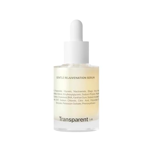 TRANSPARENT LAB GENTLE REJUVENATION SERUM - Sérum Iluminador Antiedad