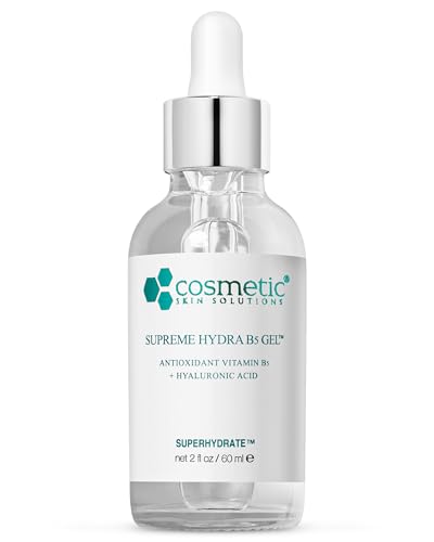 Supreme Hydra B5 Gel for Face – Deeply Moisturizing HA Gel with Antioxidants and Vitamin B5 – Oil-Free Hydrating Moisturizer for Smooth, Plump Skin – 2 fl oz