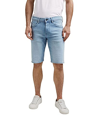 ESPRIT Jeansshort met Coolmax®, organic Cotton
